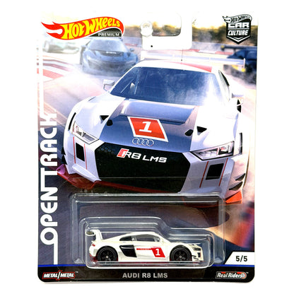 Hot Wheels Premium Open Track Audi R8 LMS 1:64 Diecast
