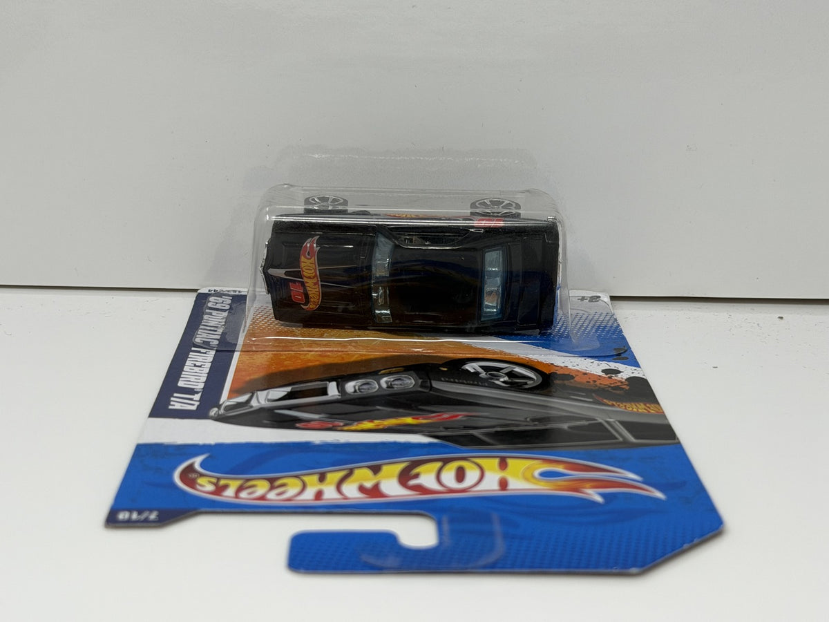 Hot Wheels HW Racing 1969 Pontiac Firebird T/A 1:64 Diecast Black