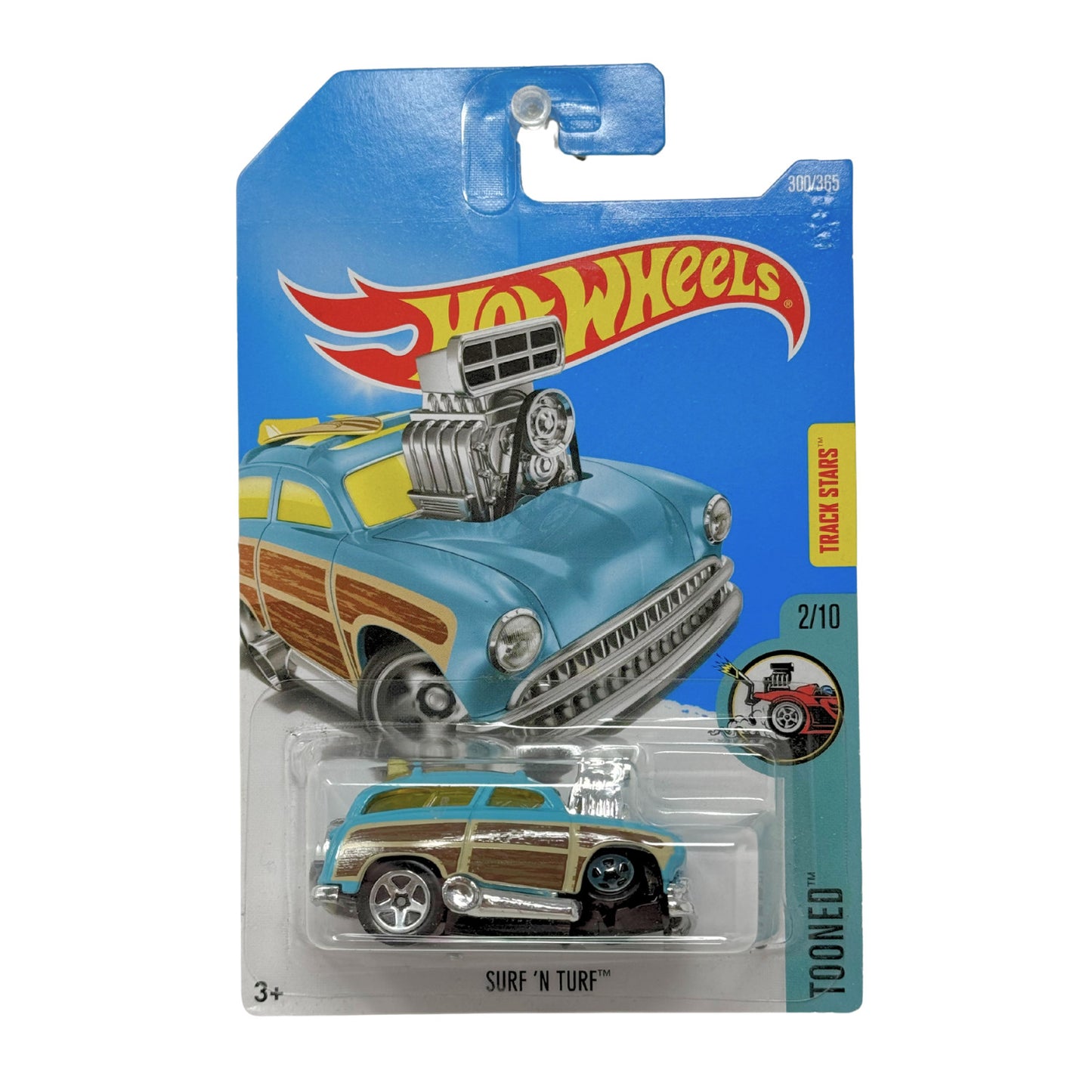 Hot Wheels Tooned Surf & Turf 1:64 Diecast BASE ERROR