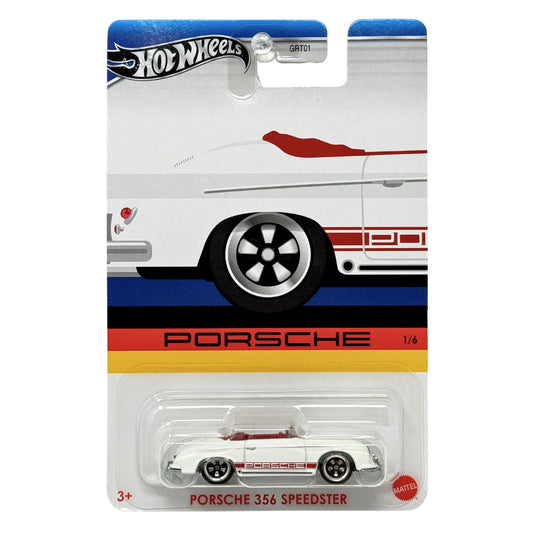 Hot Wheels Porsche Series Porsche 356 Speedster 1:64 Diecast