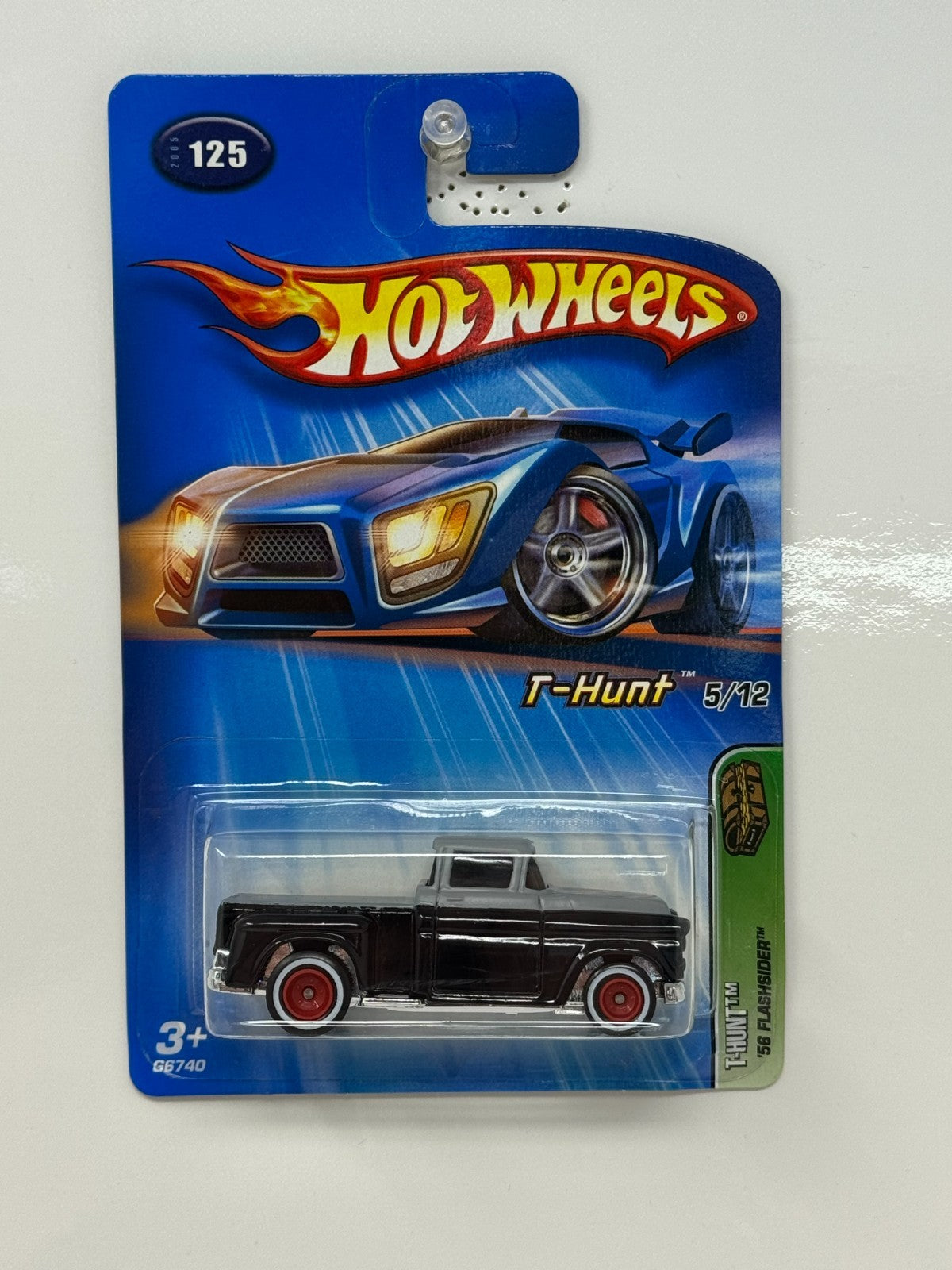 Hot Wheels T-Hunt 1956 Flashsider 164 Diecast Real Riders
