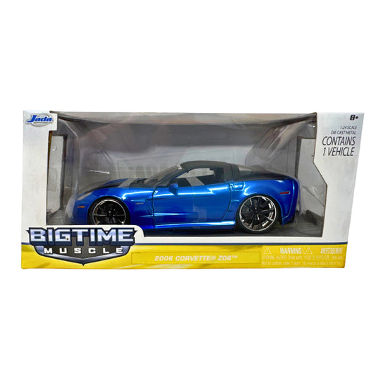 Jada Bigtime Muscle 2006 Chevrolet Corvette Z06 1:24 Diecast