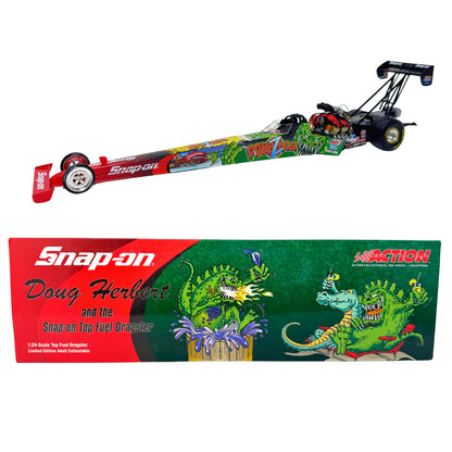 Action NHRA Doug Herbert Snap-On Dougzilla Denver Top Fuel Dragster 1:24 Diecast