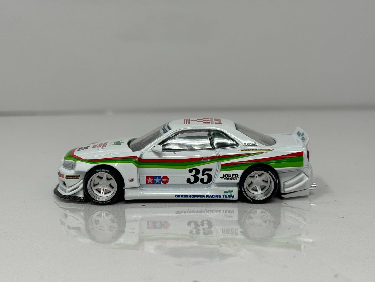Kaido House Nissan Skyline GT-R (R34) The Grasshopper 1:64 Diecast