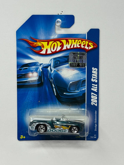 Hot Wheels All Stars Dodge Sidewinder 1:64 Diecast Factory Sealed