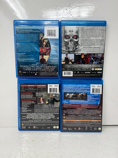 Terminator 1-4 Blu-ray Sci-Fi Action Movie Collection Schwarzenegger