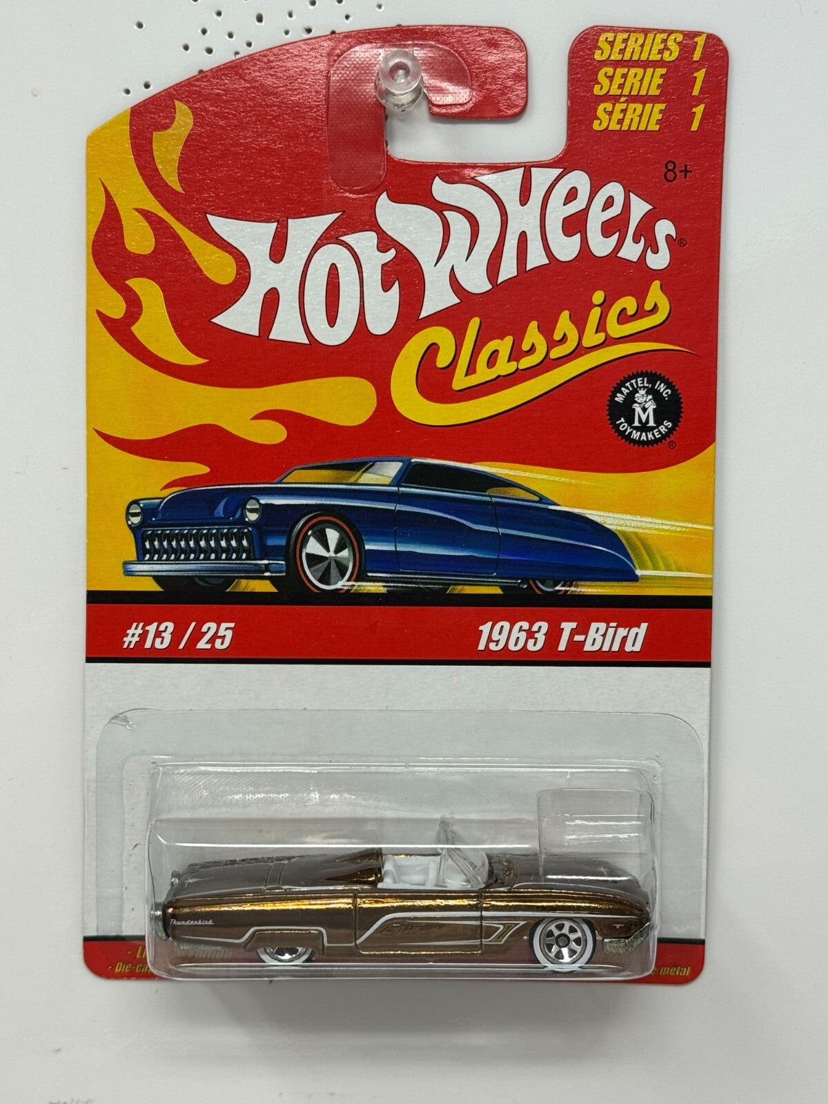 Hot Wheels Classics 1963 T-Bird Series 1 Muscle Car 1:64 Diecast