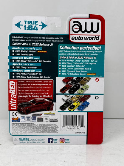 Auto World Muscle Trucks 1987 Chevy Silverado R10 Fleetside 1:64 Diecast