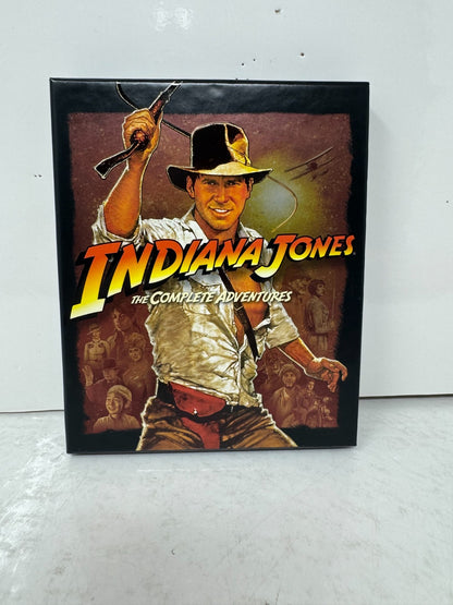 Indiana Jones Complete Adventures (Blu-ray) Harrison Ford Movie Set