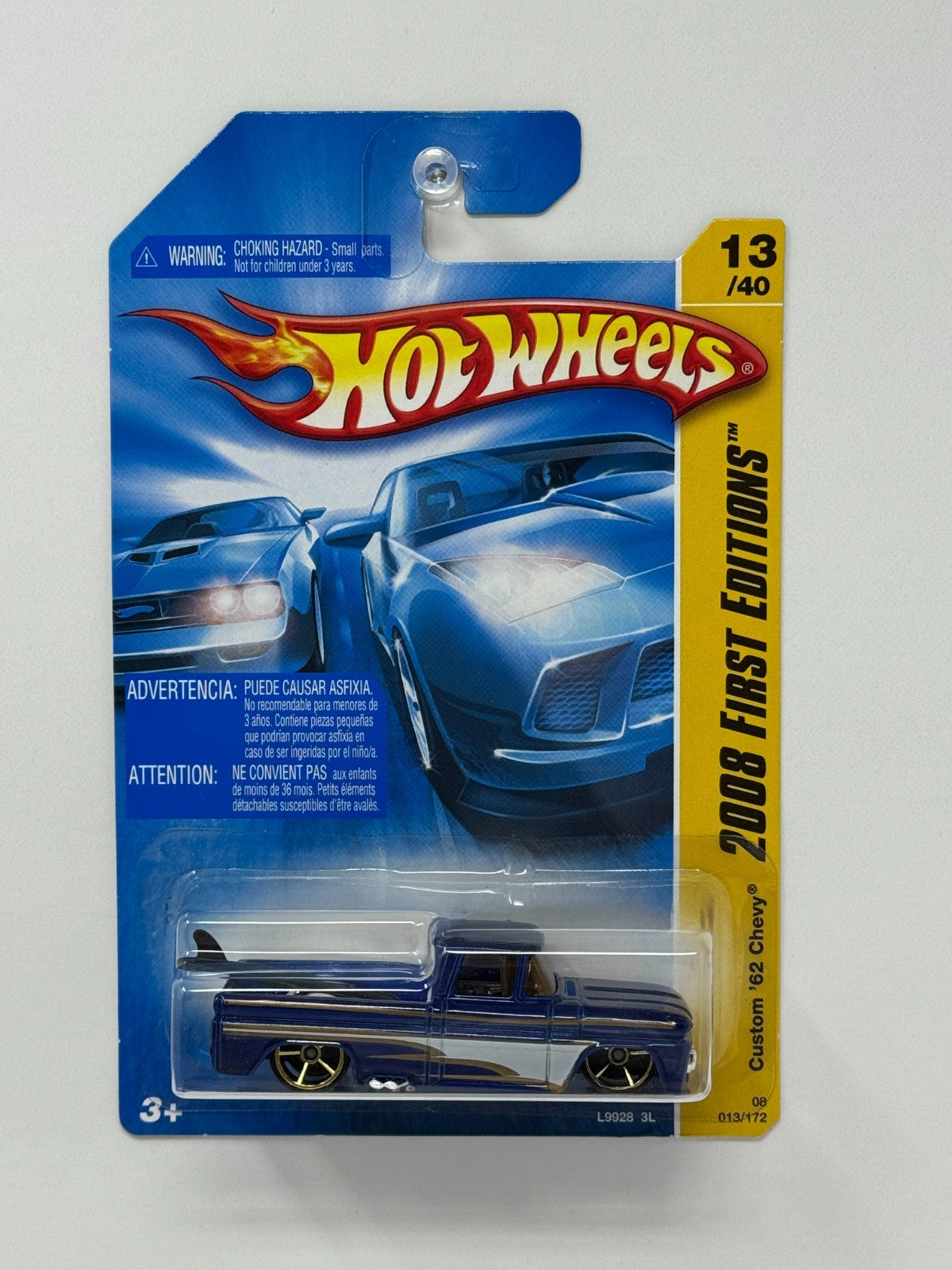 Hot Wheels First Editions Custom 1962 Chevy Pickup 1:64 Diecast