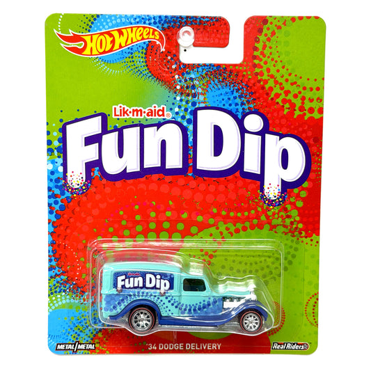 Hot Wheels Fun Dip 1934 Dodge Delivery 1:64 Real Riders