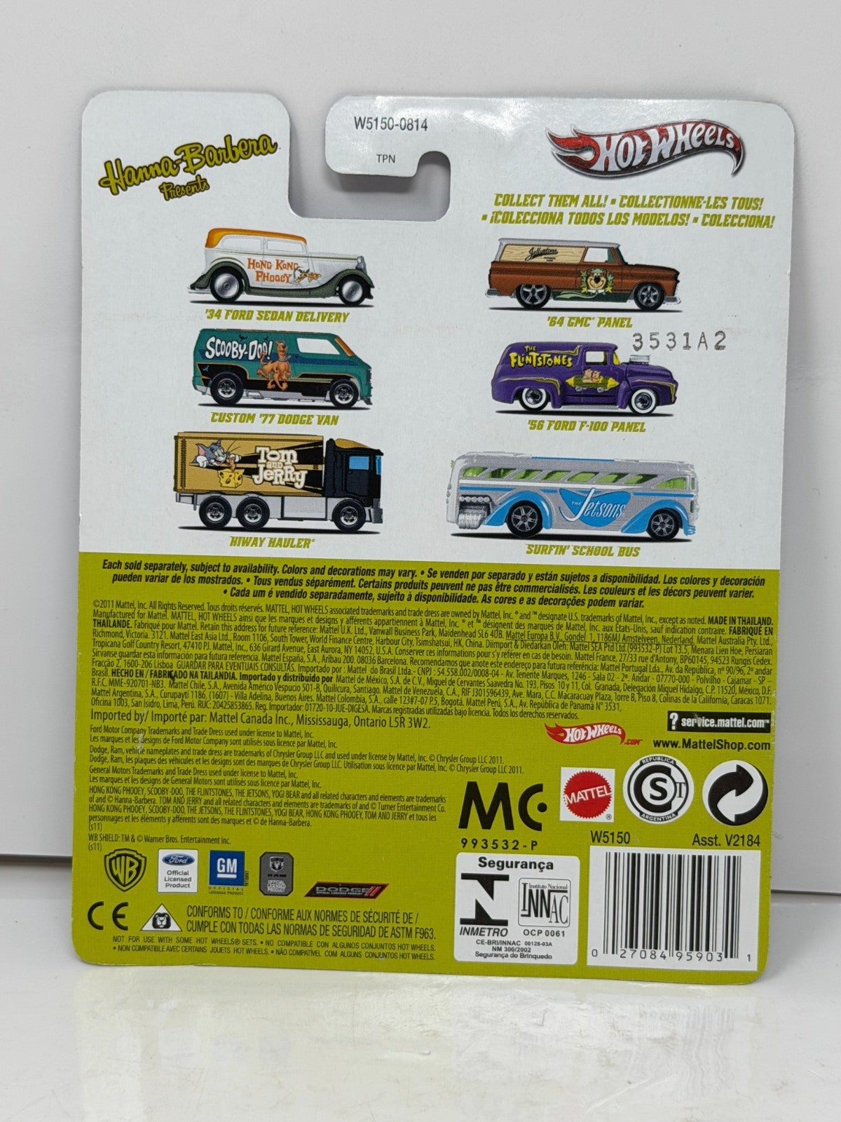 Hot Wheels The Jetsons Surfin' School Bus 1:64 Real Riders