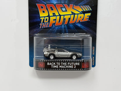 Hot Wheels Retro Entertainment Back to the Future Time Machine 2 1:64 Diecast