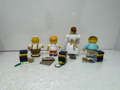 Simpsons World of Springfield Cafeteria Lunchlady Doris School Playmates Playset