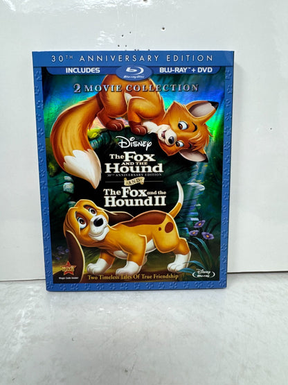 The Fox and the Hound (Blu-ray) Disney Animated 2-Movie Collection Set