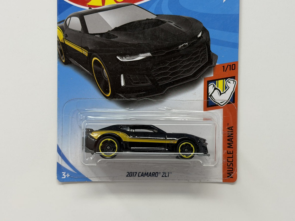 Hot Wheels Muscle Mania 2017 Chevrolet Camaro ZL1 1:64 Diecast Black