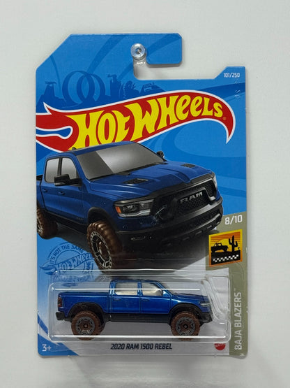 Hot Wheels Baja Blazers 2020 Ram 1500 Rebel 1:64 Diecast V3