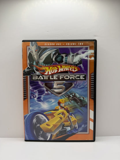 Hot Wheels Battle Force 5 Season 1 Volume 2 (DVD) Animation
