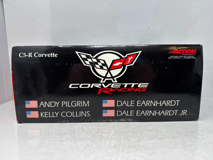 Action Racing #3 Dale Earnhardt GM 2001 Corvette C5R RACED VERSION 1:18 Diecast