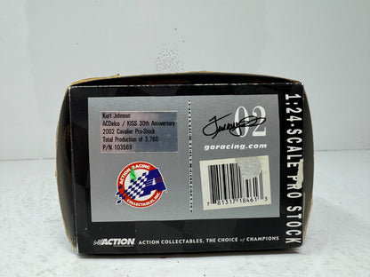 Action NHRA Kurt Johnson Kiss 30th Anniversary Cavalier Pro Stock 1:24 Diecast