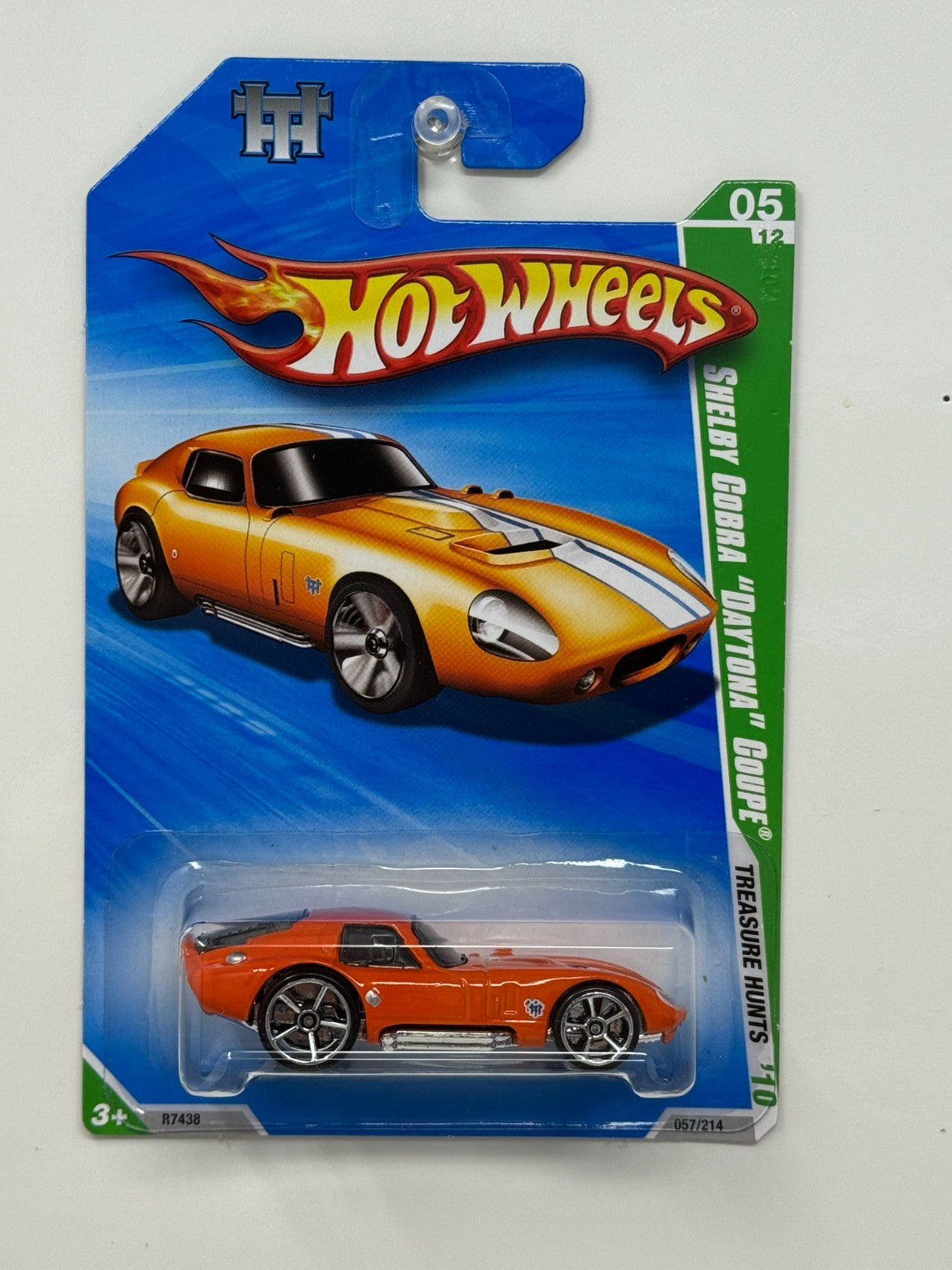 Hot Wheels Treasure Hunt Shelby Cobra Daytona Coupe 1:64 Diecast