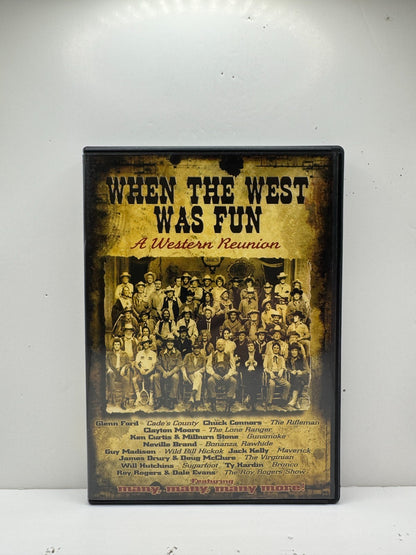 When the West Was Fun A Western Reunion (DVD) Documentary