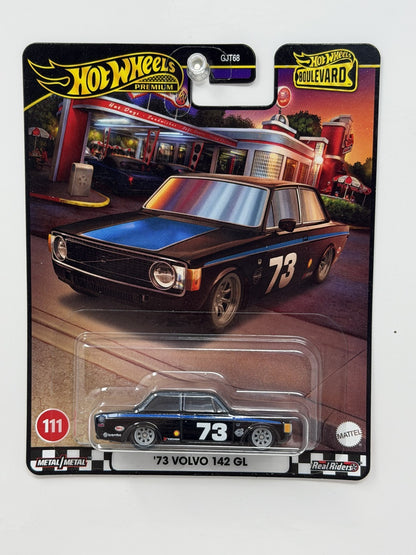 Hot Wheels Premium Boulevard #111 1973 Volvo 142 GL 1:64 Diecast