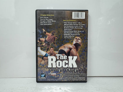 WWF: The Rock: The People's Champ (DVD) Wrestling Good Condition!!!