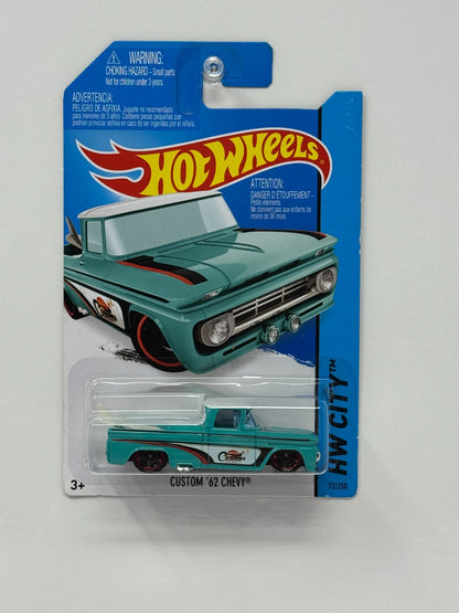 Hot Wheels HW City Custom 1962 Chevy Pickup 1:64 Diecast
