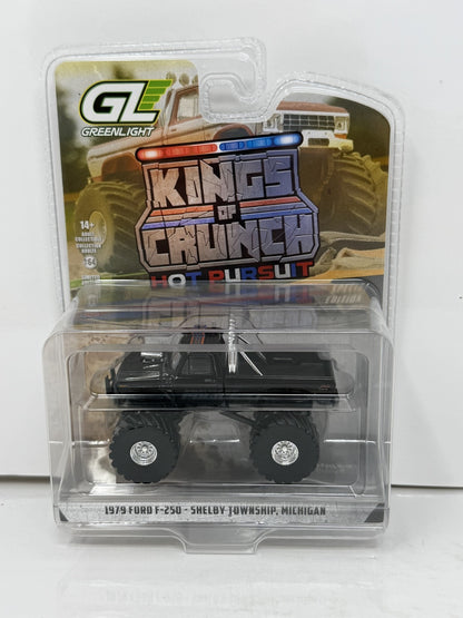 Greenlight Kings of Crunch Hot Pursuit 1979 Ford F-250 Michigan 1:64 Diecast