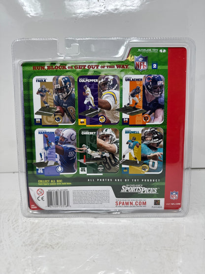 McFarlane NFL Brian Urlacher Chicago Bears Series 2 Dirty Variant Figure