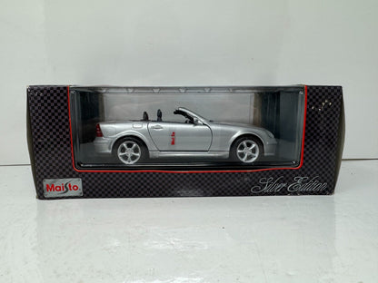 Maisto Mercedes-Benz SLK Silver Series 1:18 Diecast