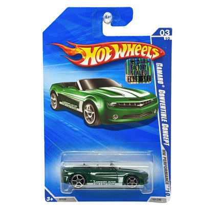 Hot Wheels Performance Chevy Camaro Concept 1:64 Diecast Factory Sealed Green
