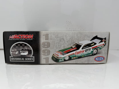 Action NHRA Historical John Force Castrol 1991 Oldsmobile Funny Car 1:24 Diecast