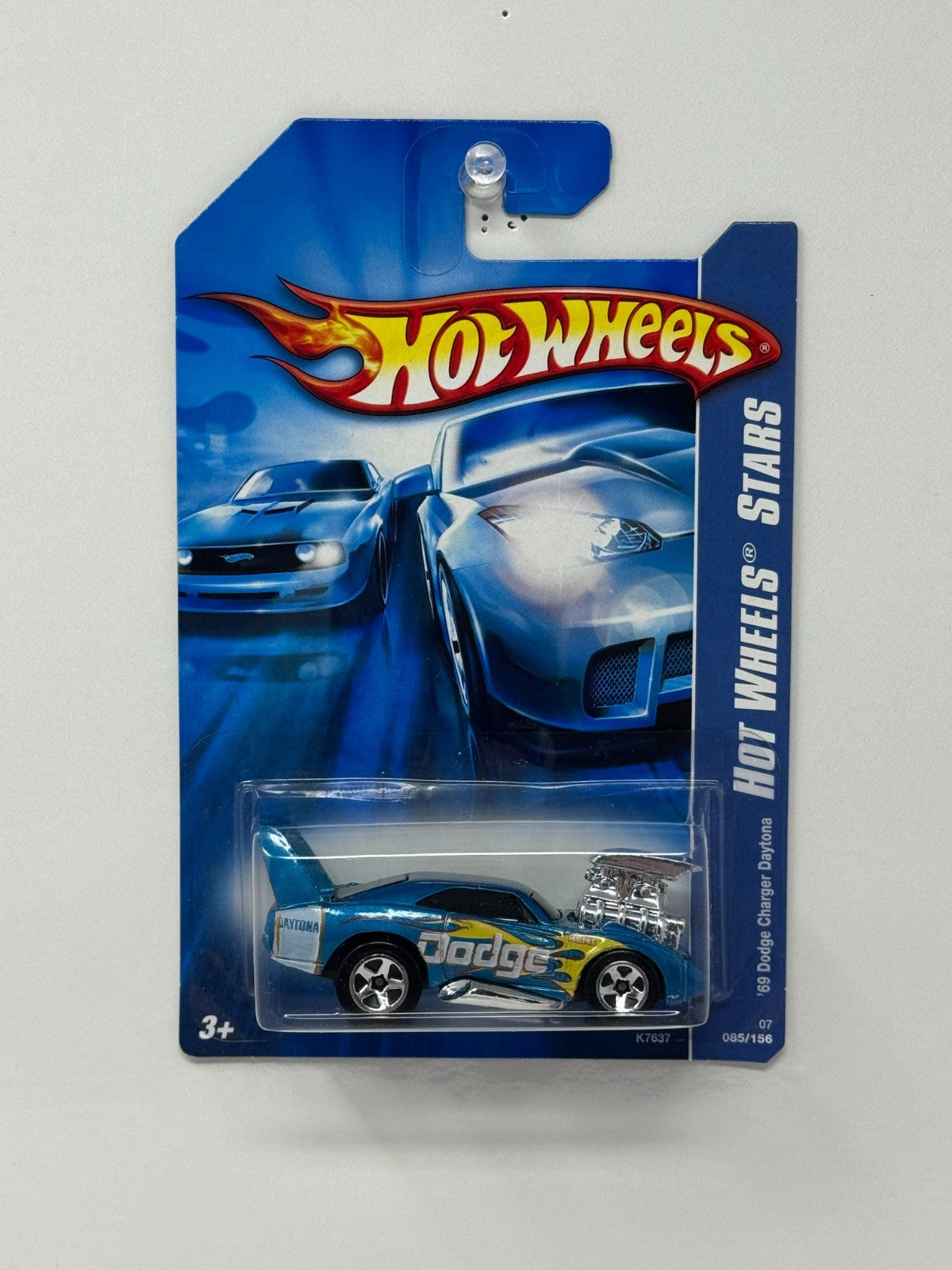 Hot Wheels Stars 1969 Dodge Charger Daytona 1:64 Diecast Blue