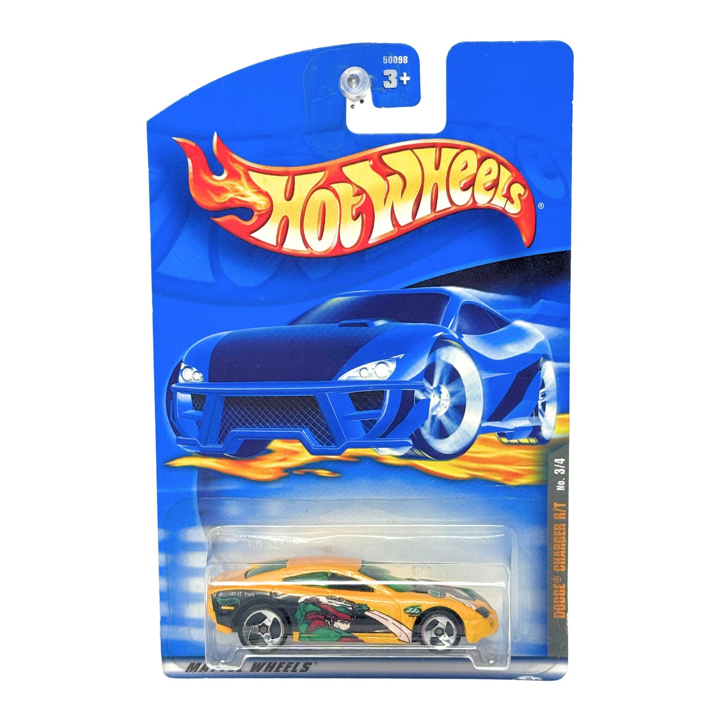 Hot Wheels Dodge Charger RT 1:64 Diecast Yellow