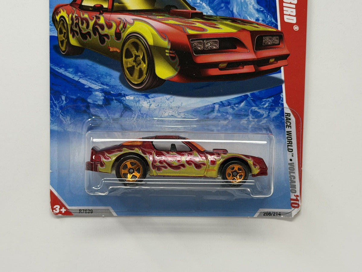 Hot Wheels Race World Volcano Pontiac Hot Bird 1:64 Diecast Red