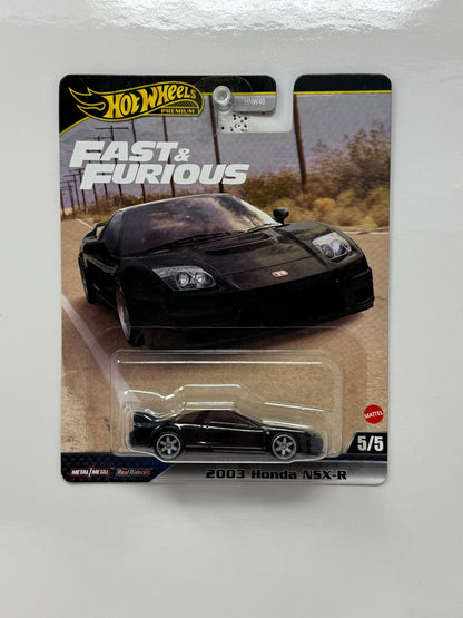 Hot Wheels Premium Fast & Furious 2003 Honda NSX-R 1:64 Diecast