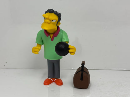Simpsons World of Springfield Barney's Bowl-A-Rama Pin Pals Playmates Playset