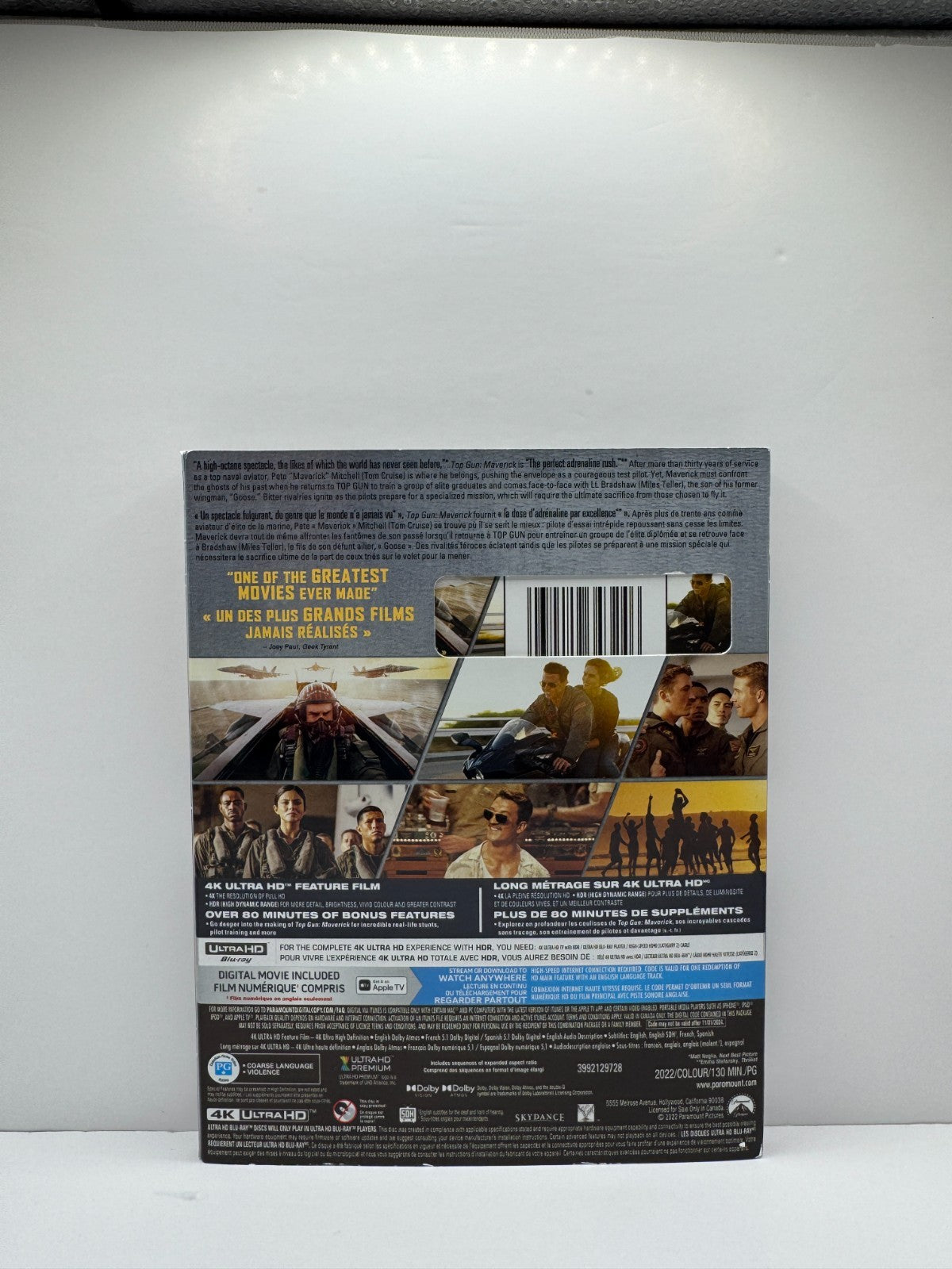 Top Gun Maverick (4K UHD Blu-ray) Tom Cruise Action