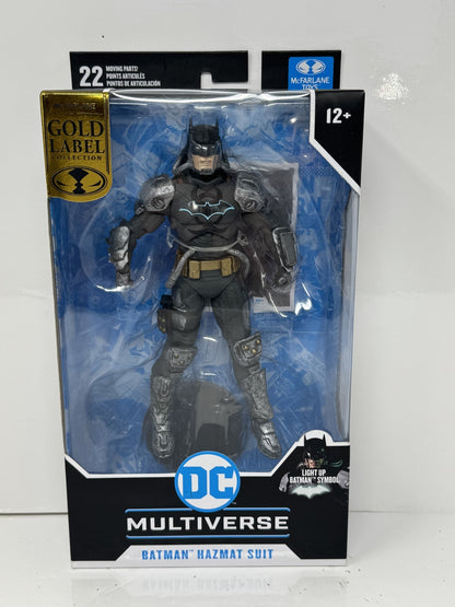McFarlane DC Multiverse Batman Hazmat Suit Gold Label Light-Up Figure