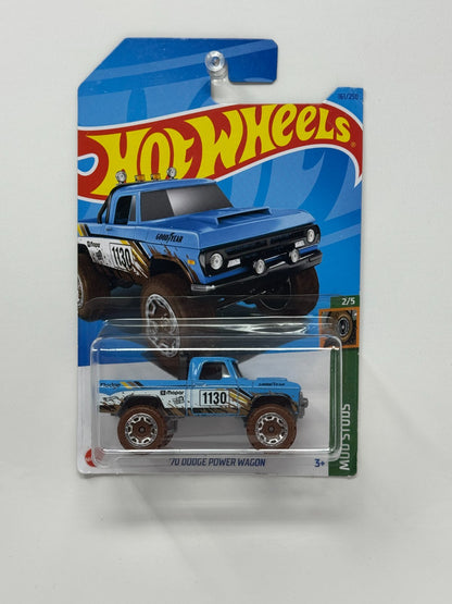 Hot Wheels Mud Studs 1970 Dodge Power Wagon 1:64 Diecast
