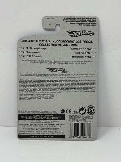 Hot Wheels 1941 Willys Coupe 1:64 Diecast V2
