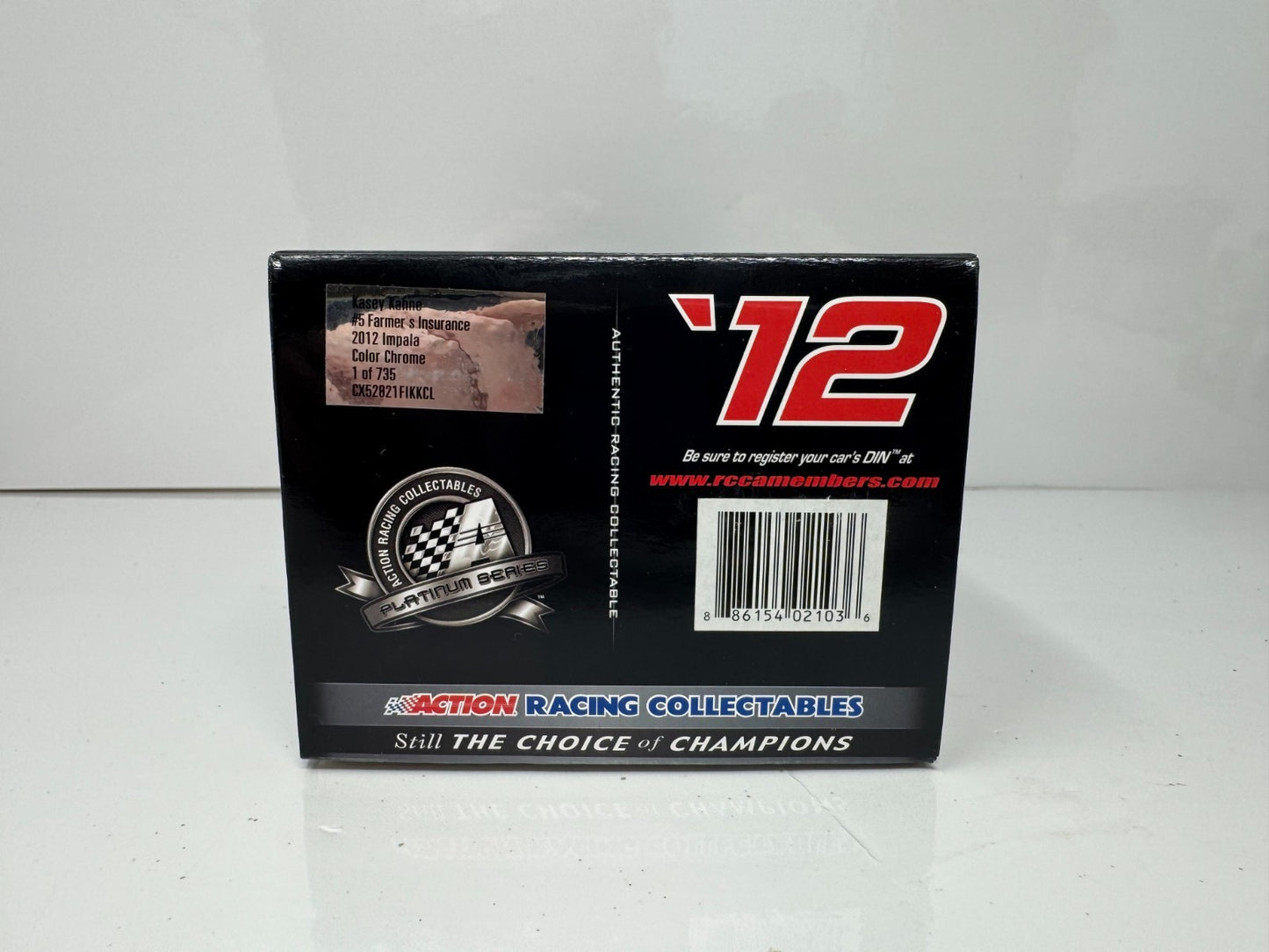 Lionel NASCAR Kasey Kahne #5 Farmers Insurance Color Chrome 2012 1:24 Diecast