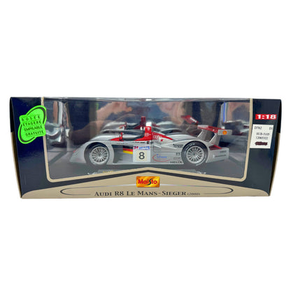 Maisto GT Racing 2000 Audi R8 Le Mans-Sieger 1:18 Diecast