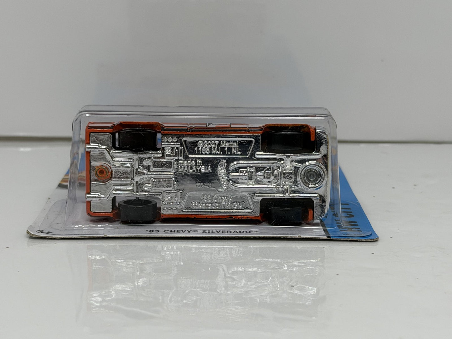 Hot Wheels City 1983 Chevy Silverado FRAM 1:64 Diecast Orange