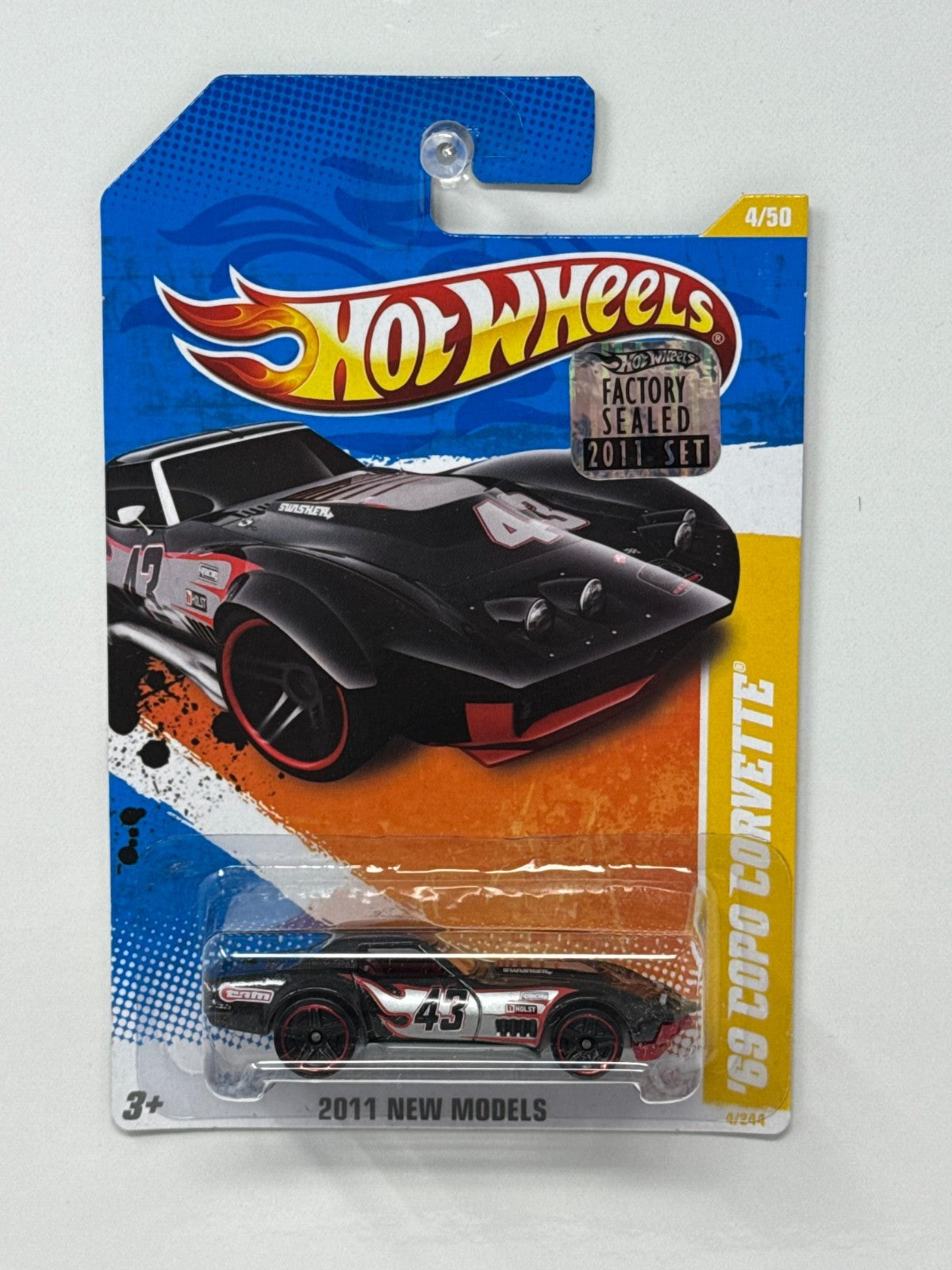 Hot Wheels New Models 1969 Chevy COPO Corvette 1:64 Diecast Factory Sealed