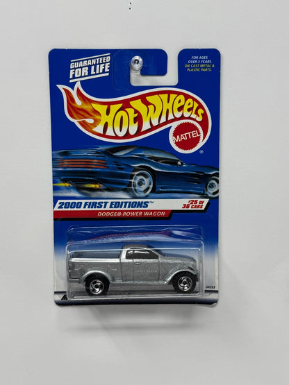 Hot Wheels First Editions 2000 Dodge Power Wagon 1:64 Diecast