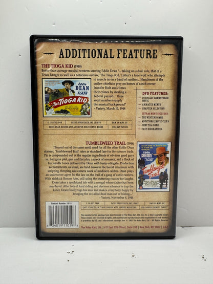 Tumbleweed Trail (DVD) Eddie Dean Western