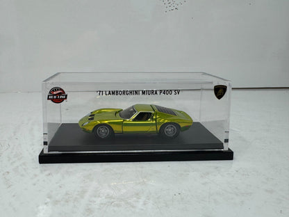 Hot Wheels 1971 Lamborghini Miura P400 SV RLC Red Line Club 1:64 Diecast